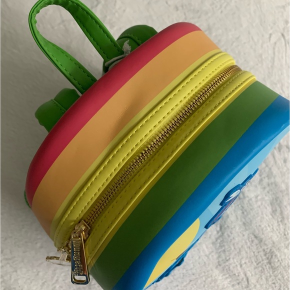 Loungefly Muppets Rainbow Connection Kermit Backpack Shoulder Bag Purse NWT main image 7